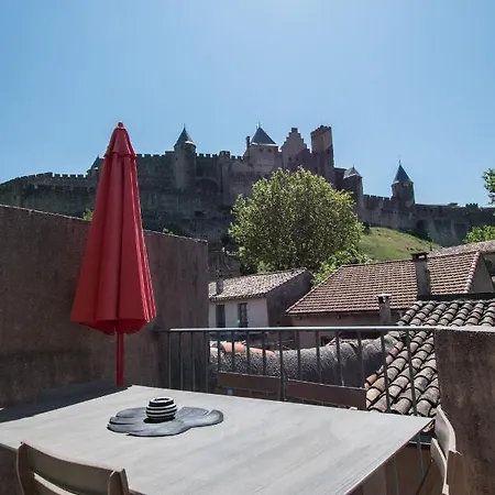 Apartment Le Saint Gimer, Terrasse Privee Avec Vue Cite Carcassonne